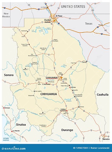 mapa-de-camino-del-estado-mexicano-la-chihuahua-149427069